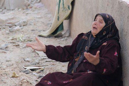 wanita tua warga Fallujah