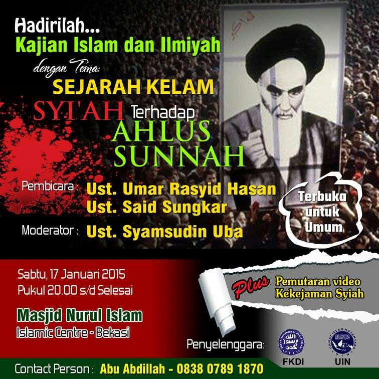 Hadirilah ! Kajian Islam Dan Ilmiyah Malam Ini Mengungkap Sejarah Kelam ...