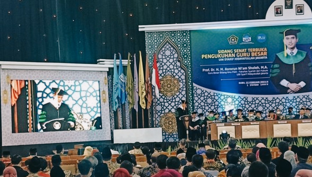 Pengukuhan Prof. Dr. H. M Asrorun Ni’am Sholeh, M.A Sebagai Guru Besar ...